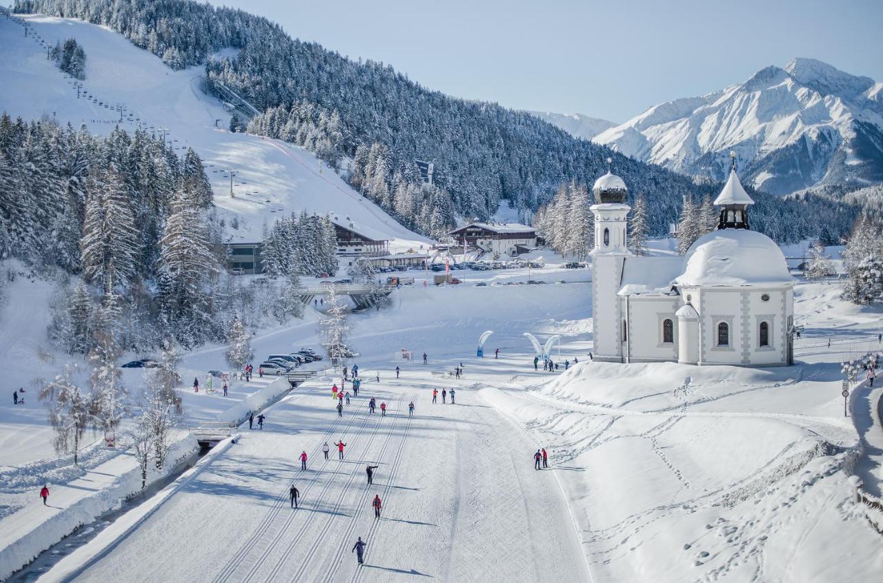 The Seefeld Retreat - Central Family Friendly Apartments - Mountain Views 蒂罗尔-泽费尔德 外观 照片